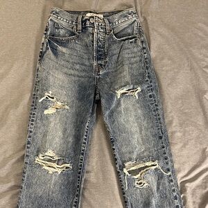 Willow & Root Button-Fly Denim Jeans